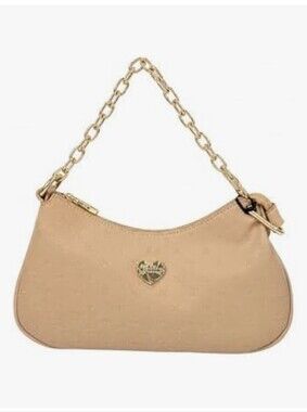 Juicy Couture Golden Hour Shoulder Bag in buff beige